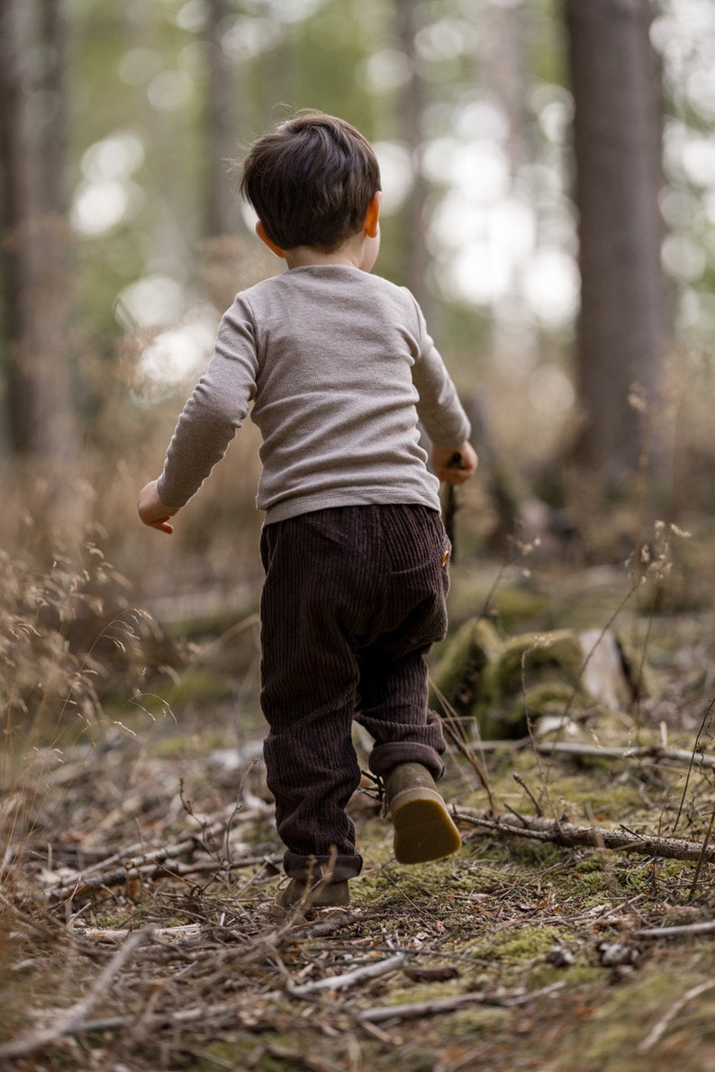 Corduroy pants Lasse, baby, kids image 4