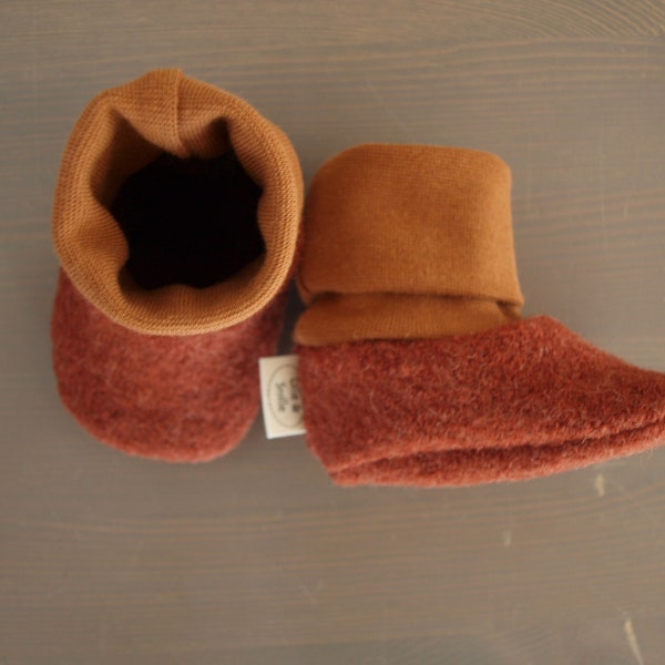 boiled wool house shoes