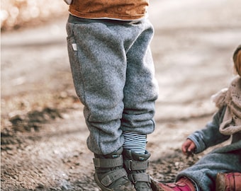 Pantalon de promenade Gunnar, pantalon chaud en laine, 100% laine vierge, ökotex 100, bébé, enfant