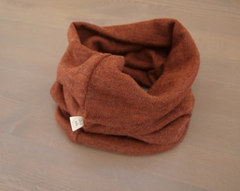 Loop merino wool, soft merino knit, rust, rust-colored, desired color, desired size