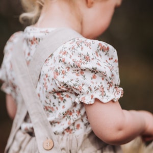 Pinafore Kleid Elise, Leinen zdjęcie 5