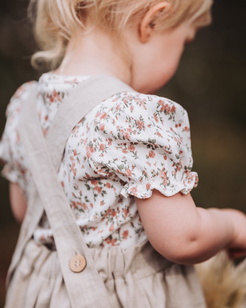 Pinafore Kleid Elise, Leinen zdjęcie 5