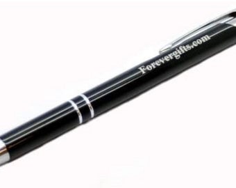 Gifts Infinity Engraved/Personalized Pens Free Engraving (Black)