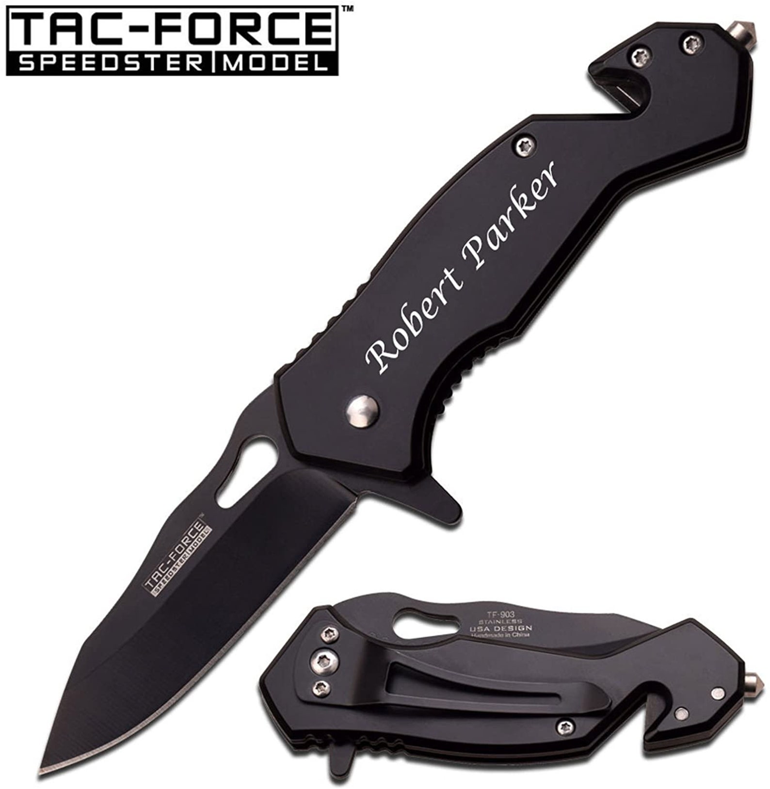 Personalized Laser Engraved Pocket Knife Fathers Day Etsy