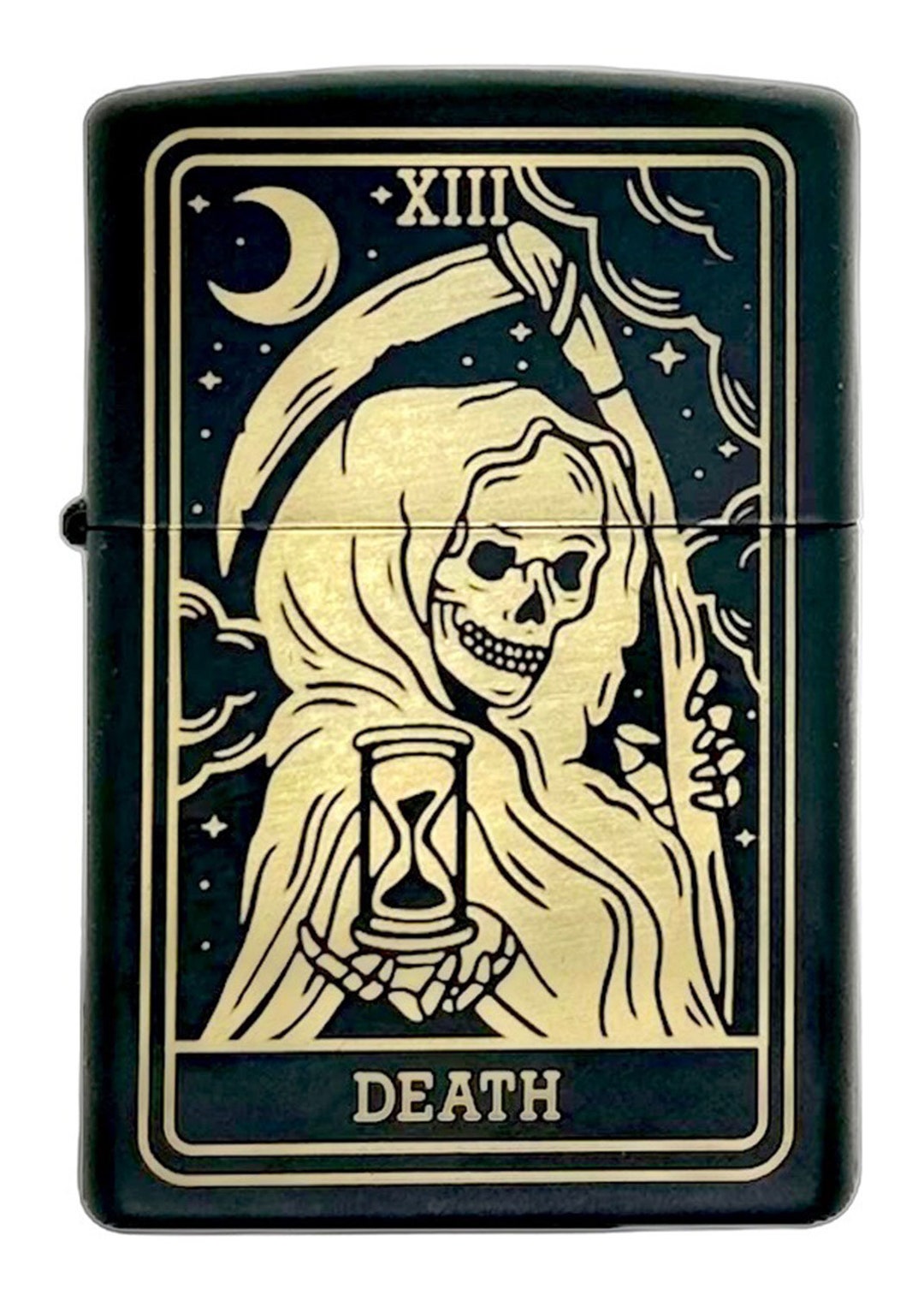 Personalized Tarot Card - Death Major Arcana Cards Laser Engraved