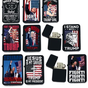 Donald Trump MAGA Windproof Lighter: Collectible Gift