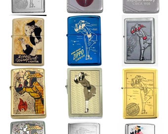 Custom Vintage-Inspired Zippo Lighter – Classic Windproof Design (Made in USA)