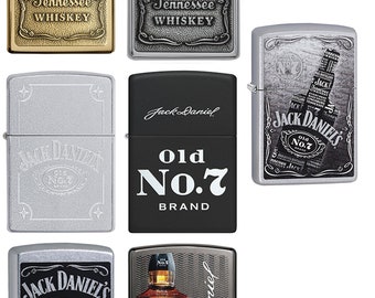 Personalized Zippo Lighter Jack Daniel's® Windproof - Free Engraving
