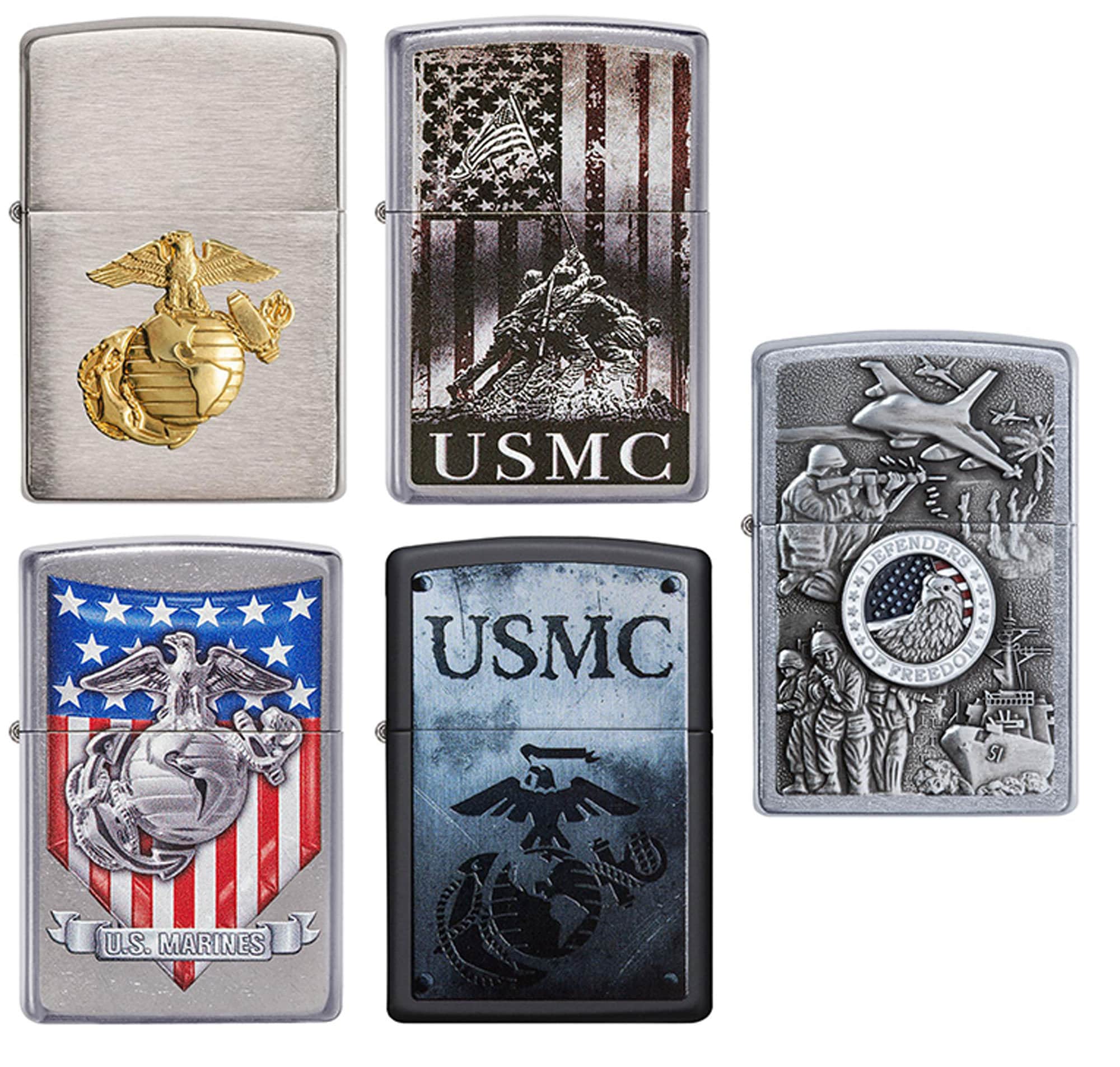 Personalized Zippo Lighter U.S. Marine Corps Windproof Personalized Zippo Lighter U.S. Marine Corps Windproof