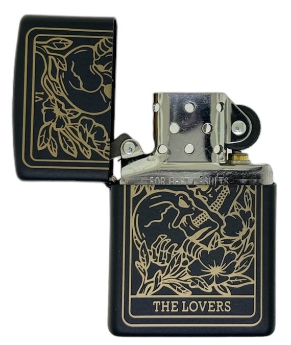 Personalized Tarot Card - the Lovers Major Arcana Cards Laser