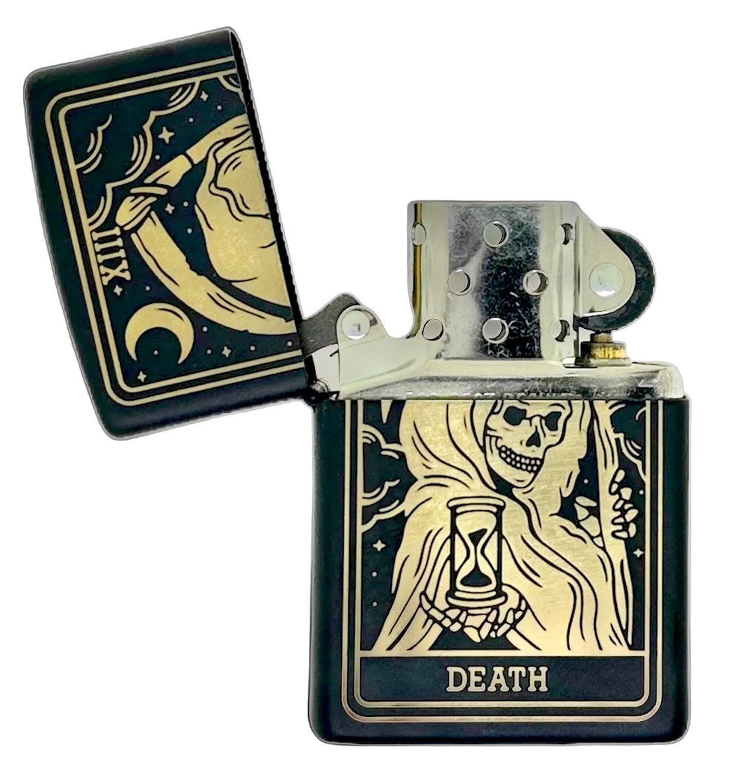 Personalized Tarot Card - Death Major Arcana Cards Laser Engraved