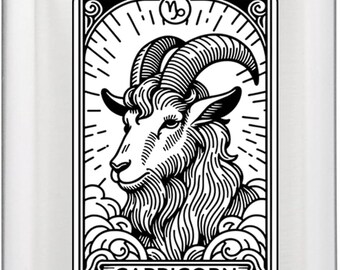 Gifts Infinity 8 Oz. Capricorn Zodiac, Astrology, Horoscope Flask Groomsmen/Bridesmaid Gift!