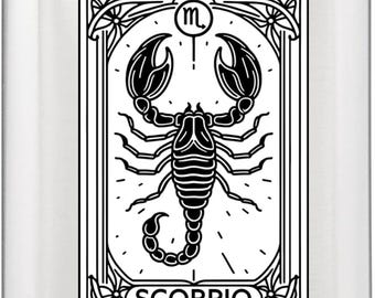 Gifts Infinity 8 Oz. Scorpio Zodiac, Astrology, Horoscope Flask Groomsmen/Bridesmaid Gift!