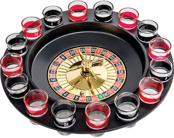 16-Shot Roulette Drinking Game Set