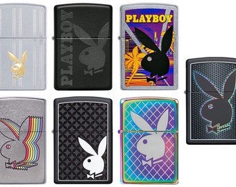 Personalized Zippo Playboy Bunny Windproof Lighter Free Engraving