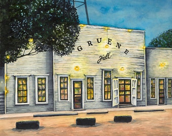 Gruene Hall Printed Copy of Lynn Wilkerson&#39;s