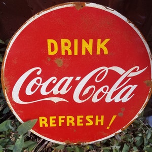 Coca-cola Sign - Etsy