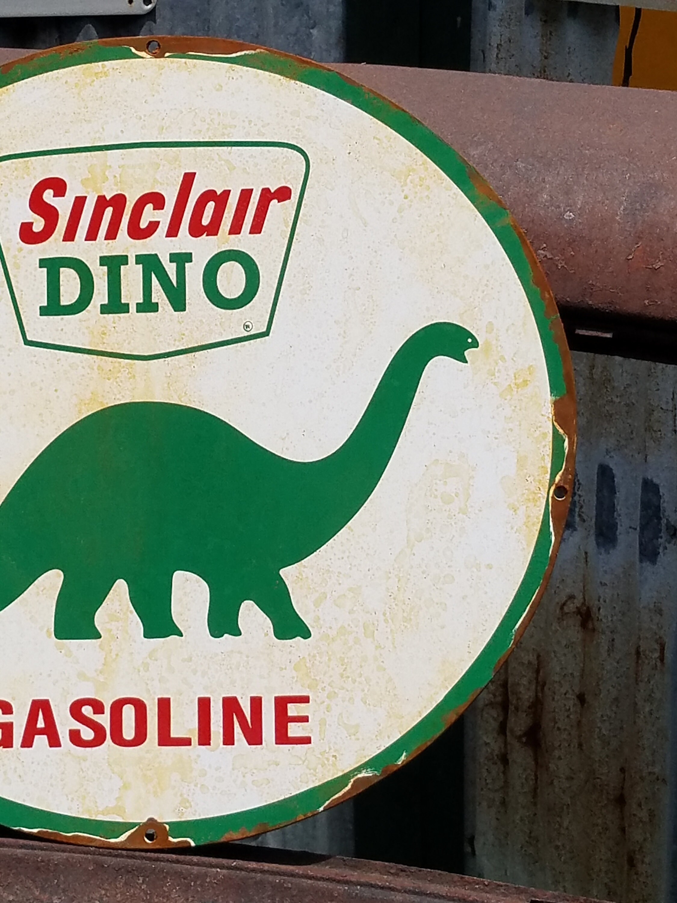 Sinclair Dino Gasoline Sign - Etsy