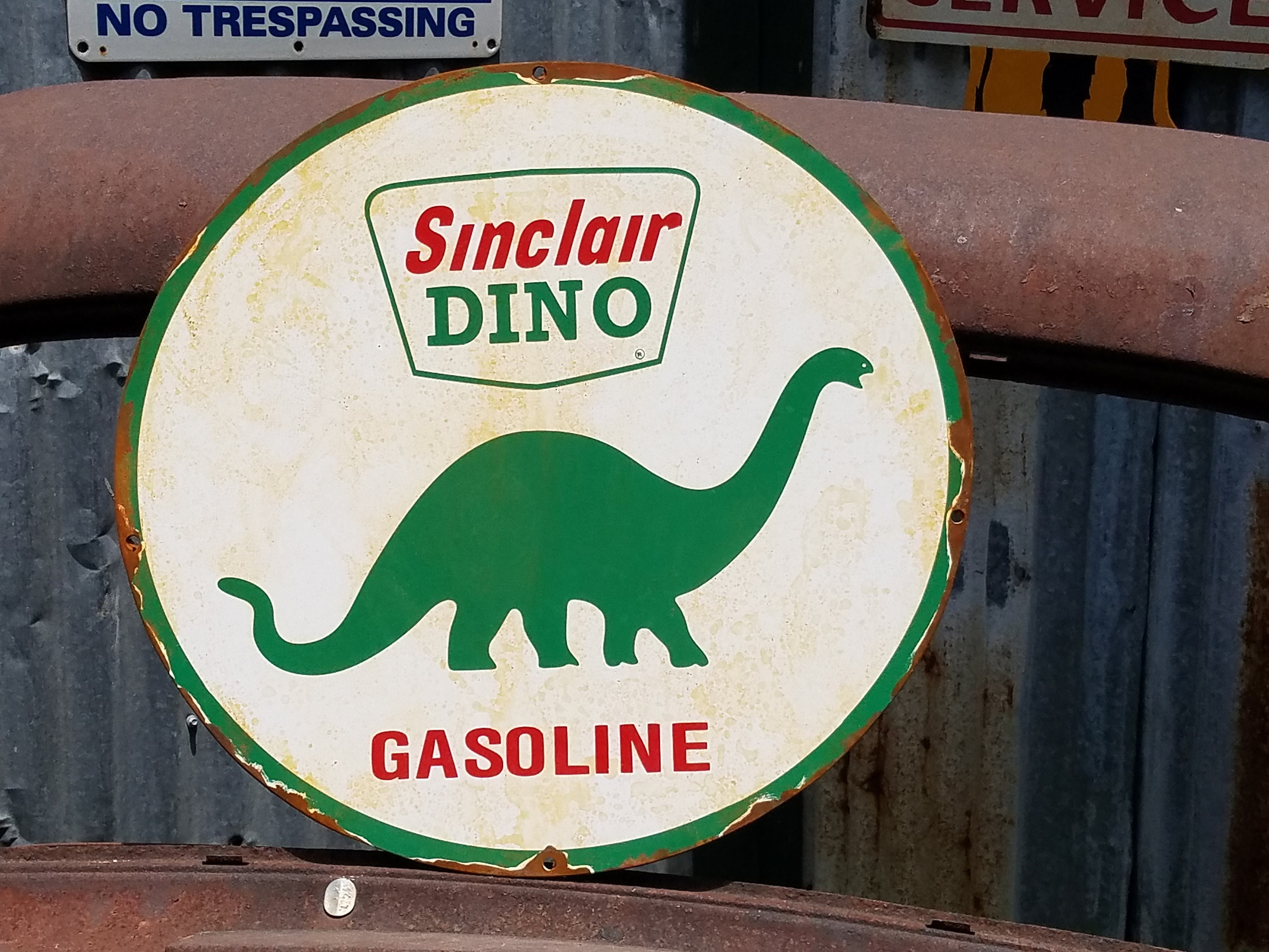 Sinclair Sign for sale compared to CraigsList Only 4 left at 60