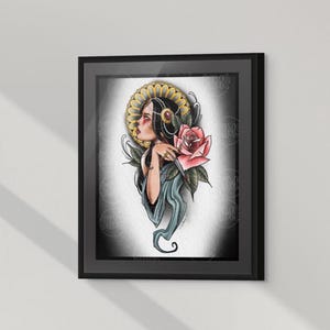 Queen Rose Print