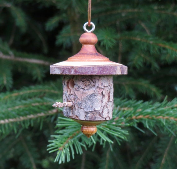 Turned Wooden Ornament