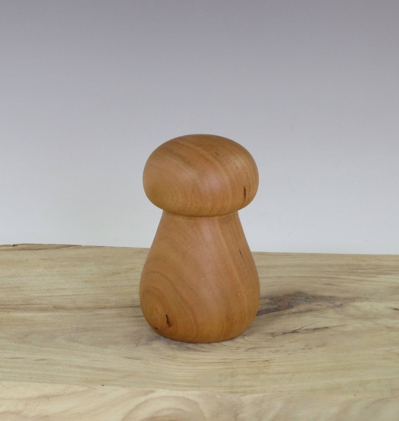 Wood Garlic Masher Mushroom Garlic Crusher Unique Garlic Etsy