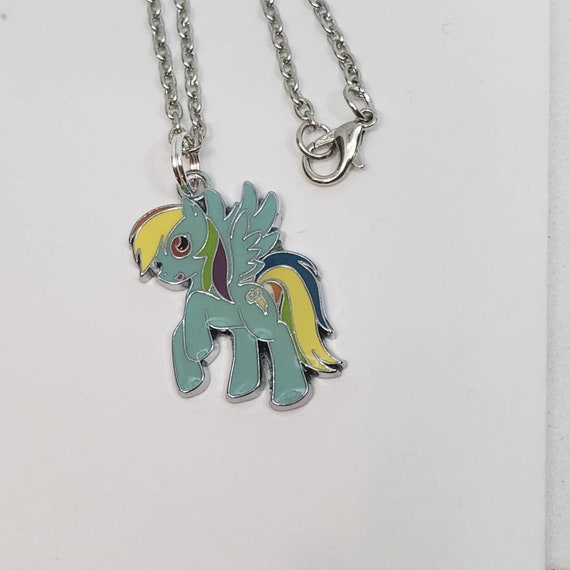 MY LITTLE PONY FLUTTER SHY 16 inch NECKLACE 2 to 4 Year GIFT BOX PARTY BIRTHDAY 