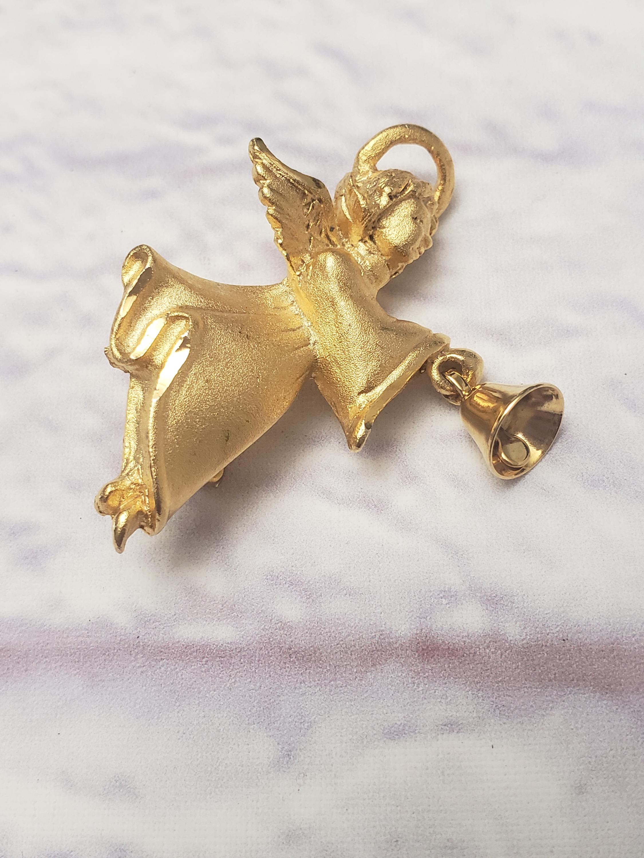 Angel Brooch - Etsy