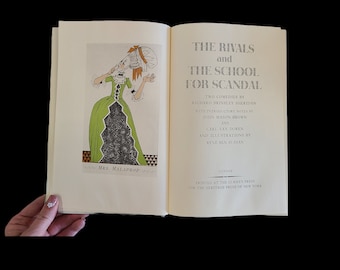 Vintage Heritage Press Edition: The Rivals & The School for Scandal by Richard Brinsley Sheridan