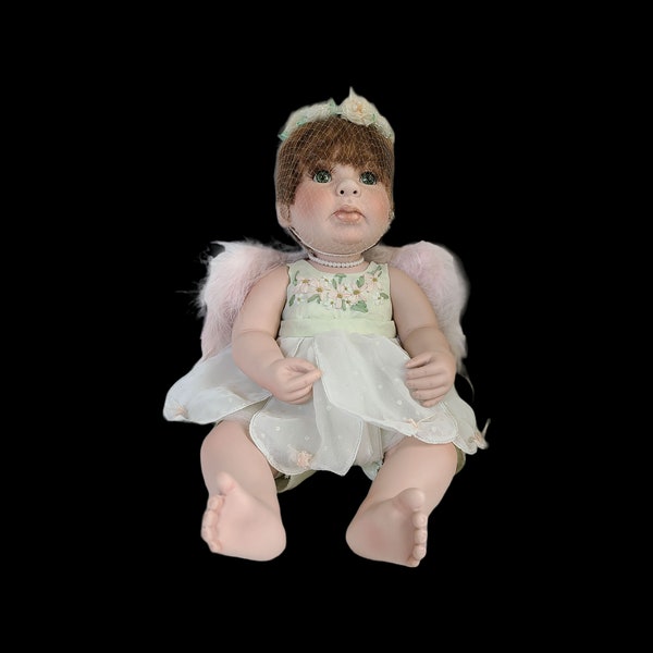 Marie Osmond C21191 My Favorite Things Butterfly Kisses 10" Porcelain Doll, Limited Edition Marie Osmond Dolls