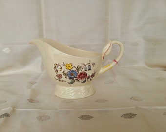 Vintage Vernon Kilns, Vernon Kilns May Flower Poppytrail, Gravy Boat