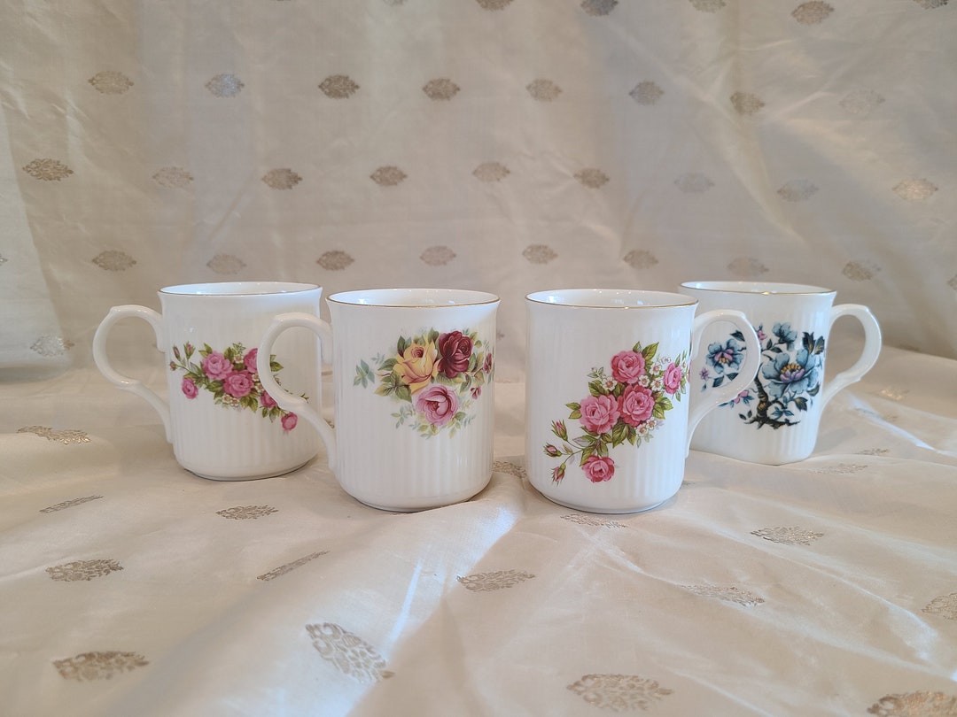 Vintage Sadler Wellington Mugs, Set of 4, Made in England, Coffee Mugs, Tea Cups, Circa 1960s Etsy