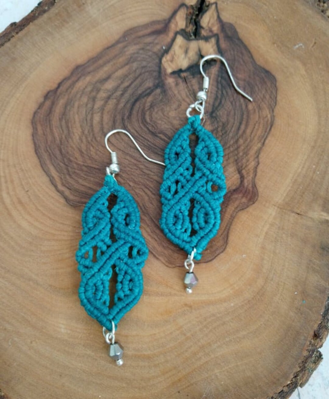 Macrame Earrings, Bohemian Earrings. Etsy