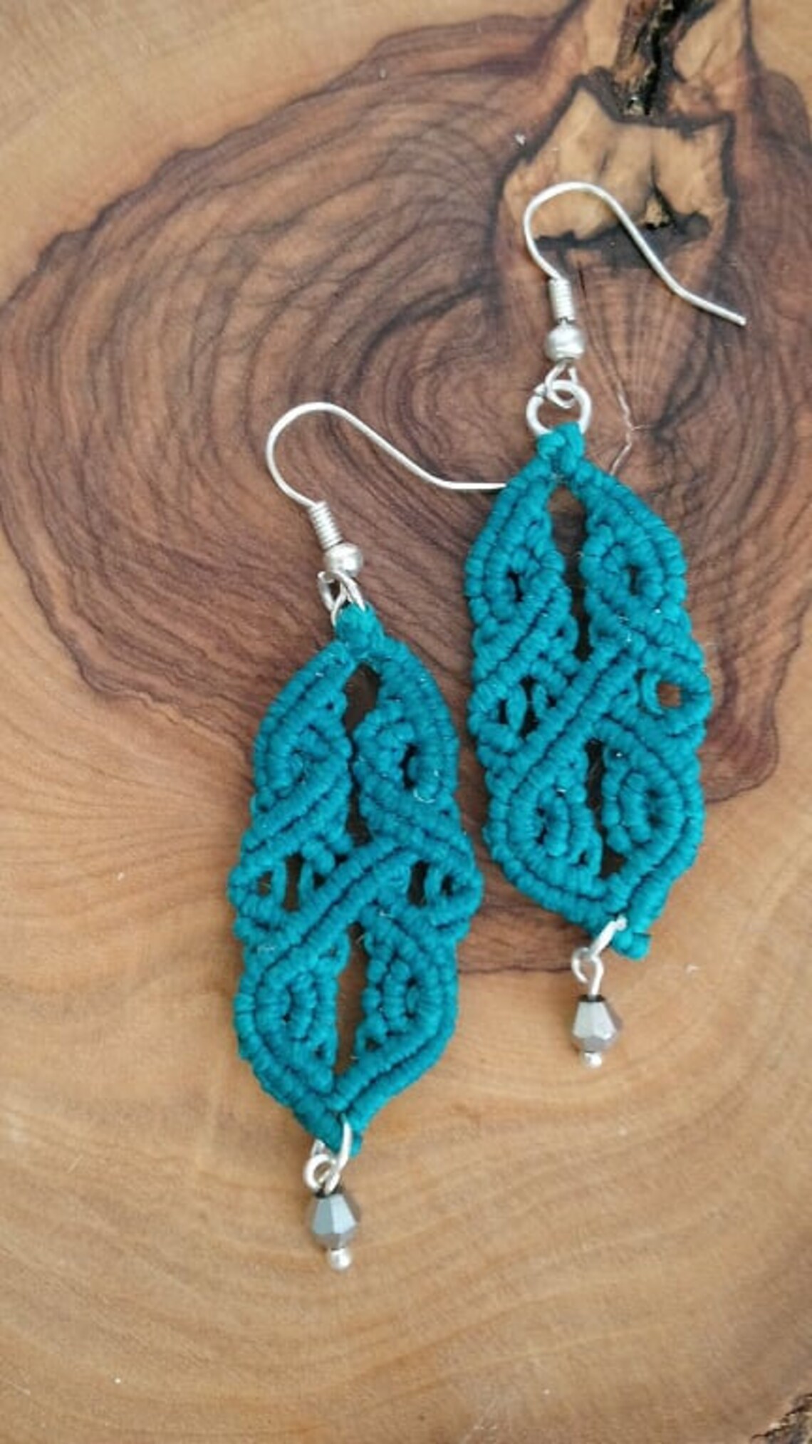 Macrame Earrings, Bohemian Earrings. Etsy