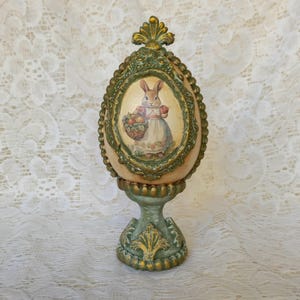 Easter egg, Baroque Easter egg, Easter decoration, Vintage Easter egg