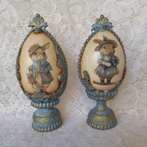 Easter eggs, Baroque Easter eggs, Easter decoration, Vintage Easter eggs