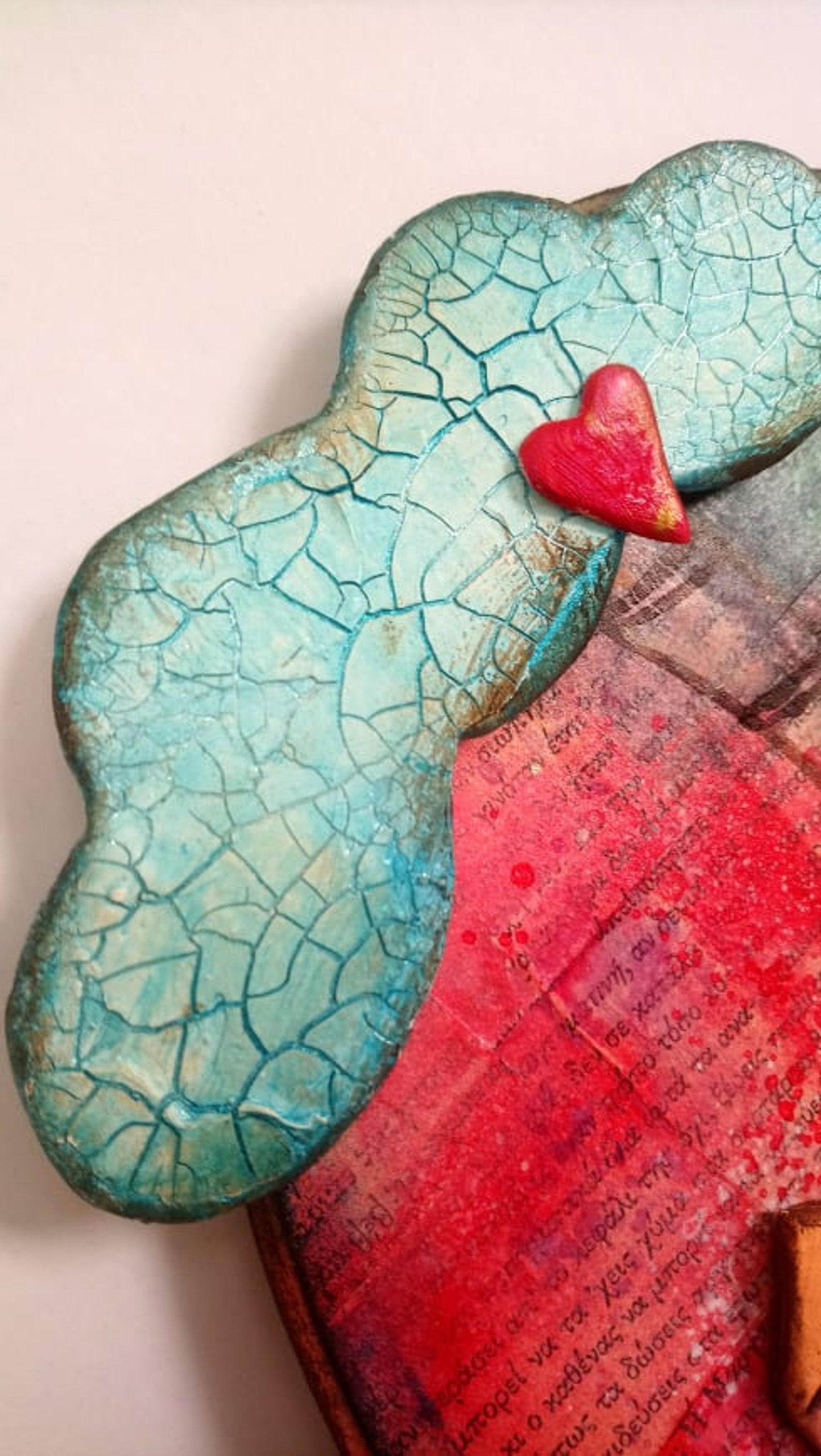 Clay Mixed Media Wall Decor Ceramic Wall Decor Ceramic Wall Etsy