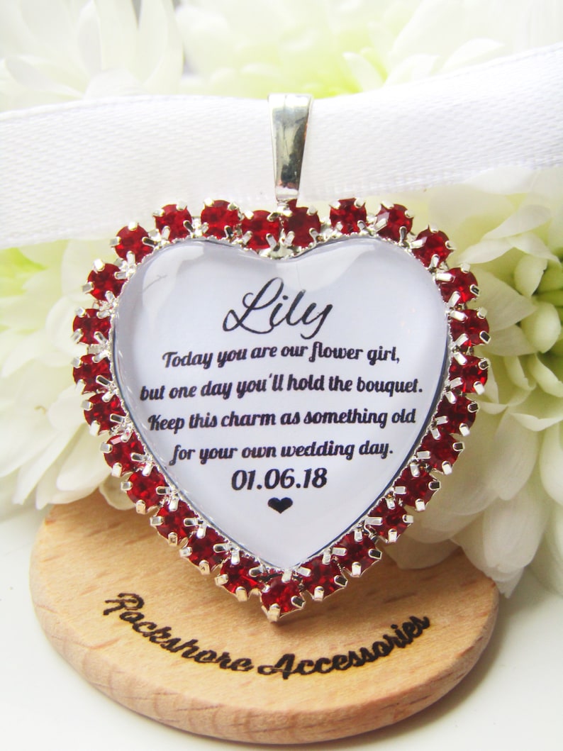 flower girl charm