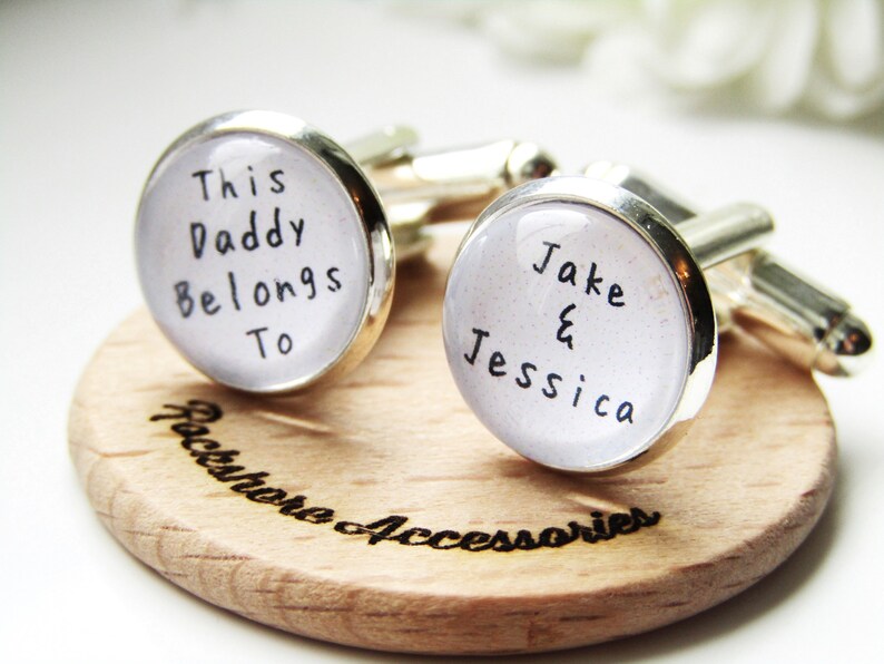 This Daddy Belongs to Personalised Kids Names Dad Gift Etsy UK