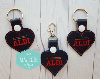 Aldi Quarter Keeper-Heart Shaped
