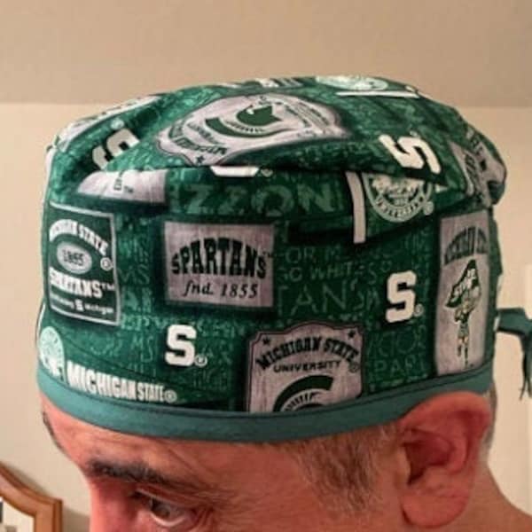 Michigan State Spartans Scrub Cap