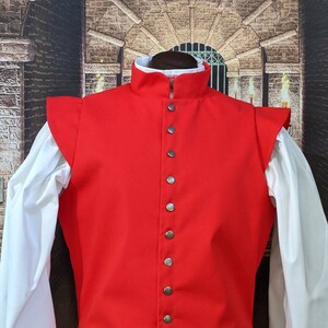 Camel Sussex Brocade Fencing Doublet Gipsy Peddler SCA Rapier Armor