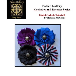 DIY Folded Cockade Tutorial - Cockade Pattern