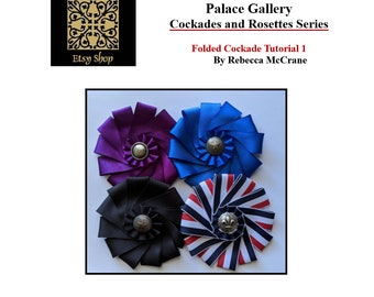 DIY Folded Cockade Tutorial - Cockade Pattern