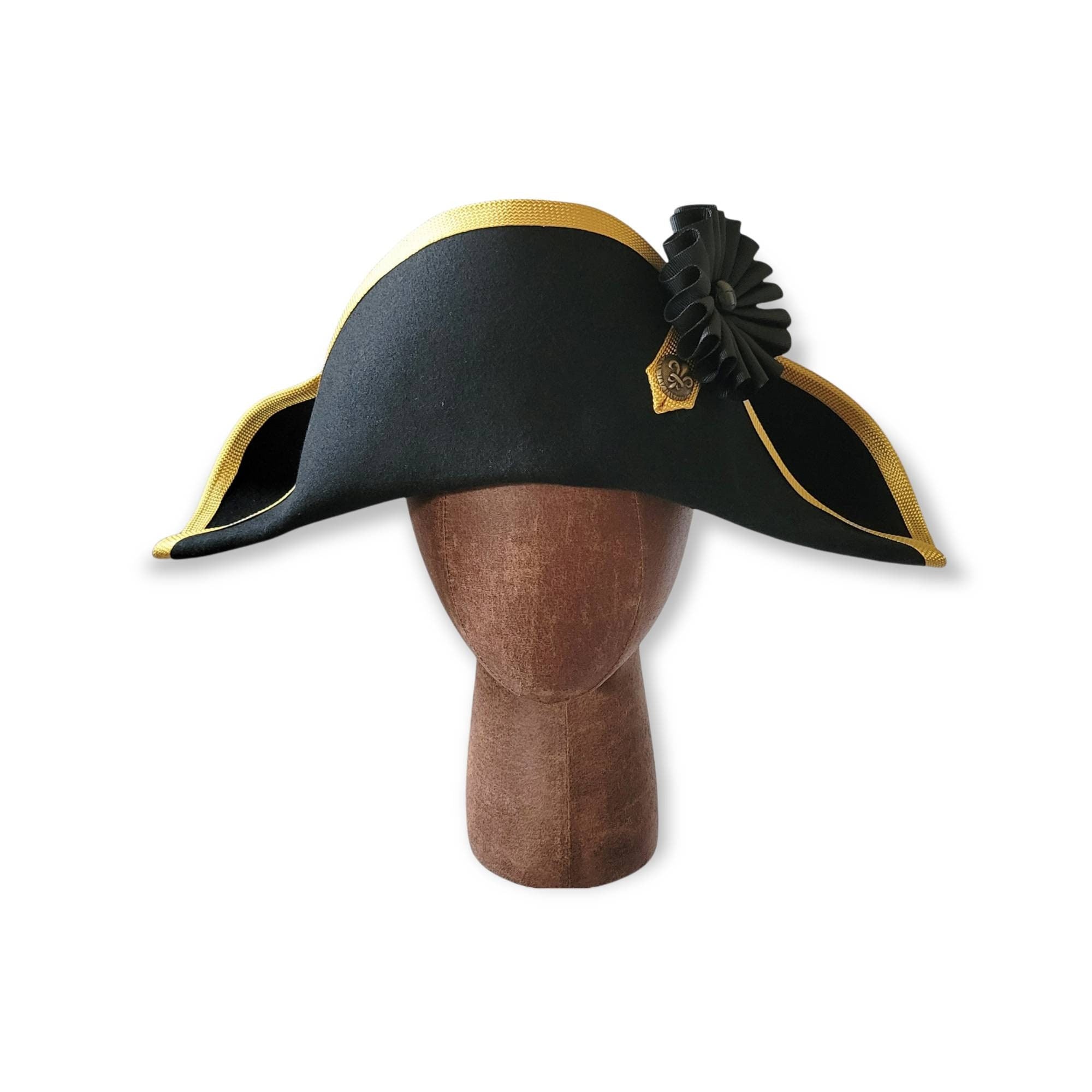 Admiral Bicorn Hat French Soldier Naval Officer Napoleon Cap -  Portugal