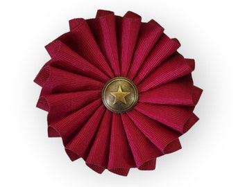 Soldier's Pleated Cockade - Revolutionary - Colonial America - Hanover England