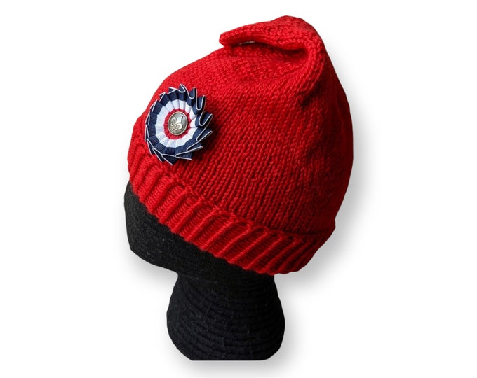 Phrygian Cap - Liberty Cap - Bonnet Rouge - Revolutionary Knit Hat