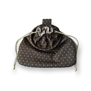 In Stock! Brown Sussex Drawstring Belt Pouch - Game Bag Renaissance