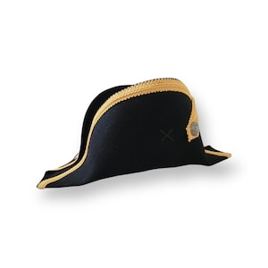 Bicorne with Gold Trim American Cocked Hat War of 1812 Napoleon image 3