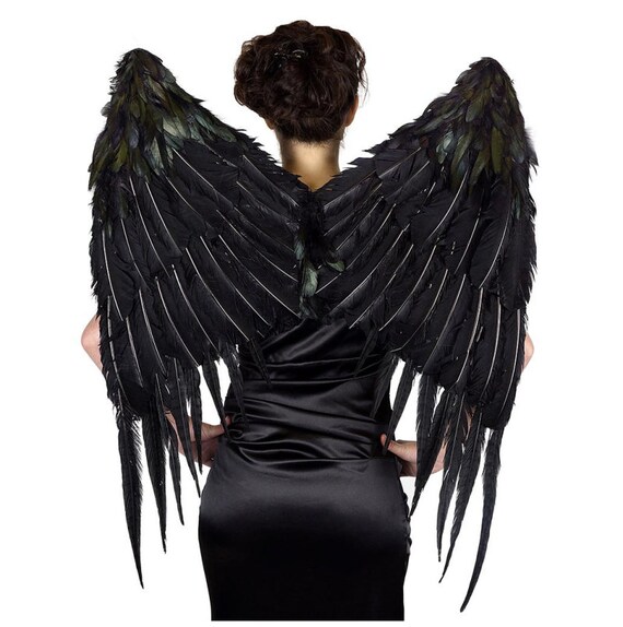 Large Black Gothic Wings - Angel of Darkness - Dar